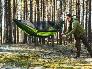 Lesovik Hamak Lesovik DRAKA oliwkowy 406-015 - Survival - akcesoria - miniaturka - grafika 18