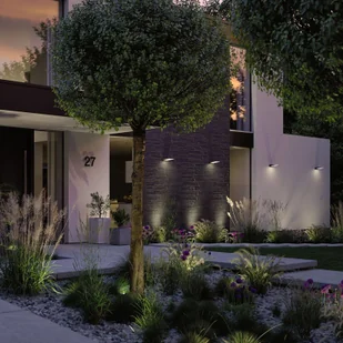 Paulmann 94335 kinkiet solarny LED głębokość 15 - Lampy ogrodowe - miniaturka - grafika 3