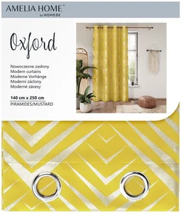 Amelia Home Zasłona Oxford 140x250 /AH/OX/P/RE/1425 - Zasłony - miniaturka - grafika 17