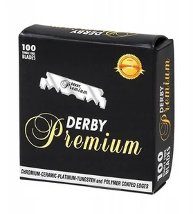 Derby Żyletki Premium 100 sztuk Połówki - Maszynki do golenia i wkłady - miniaturka - grafika 2