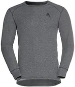 Pozostała odzież narciarska - Odlo Active Warm Plus Top Crew Neck L/S Men, szary M 2021 Koszulki bazowe termiczne i narciarskie 159102-10183-M - miniaturka - grafika 1