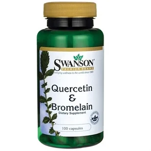 SWANSON Quercetin&Bromelain 100caps - Witaminy i minerały dla sportowców - miniaturka - grafika 2