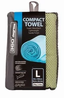 Ręczniki - 360 Degrees Ręcznik szybkoschnący 360 Degrees Compact Microfibre Towel Zielony L - miniaturka - grafika 1