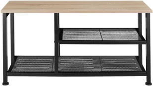 tectake Regał na buty Taunton - industrialny jasny 404282 - Szafki na buty - miniaturka - grafika 3