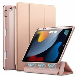 ESR Etui IPAD 10,2" 2019 2020 2021 Rebound Hybrid różowe - Akcesoria do tabletów i e-booków - miniaturka - grafika 2