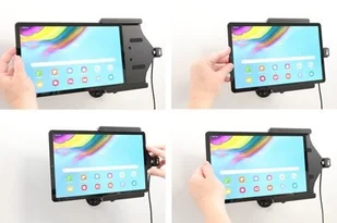 Brodit AB Uchwyt aktywny z kablem USB do Samsung Galaxy Tab S5e 10.5 SM-T720/SM-T725 721125 - Akcesoria do tabletów i e-booków Brodit AB Uchwyt aktywny z kablem USB do Samsung Galaxy Tab S5e 10.5 SM-T720/SM-T725 721125 - Akcesoria do tabletów i e-booków - miniaturka - grafika 4