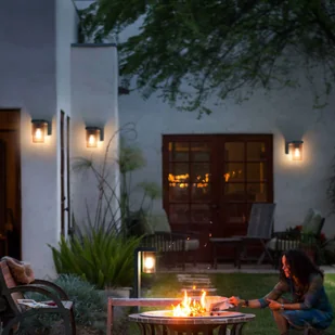 LEDVANCE Endura Classic Cascade kinkiet bursztyn - Lampy ogrodowe - miniaturka - grafika 3