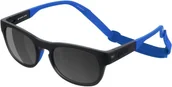 Okulary dla dzieci - POC POC Evolve Sunglasses Kids, uranium black/fluorescent blue/equalizer grey  2021 Okulary przeciwsłoneczne dla dzieci EV10018377EQG1 - miniaturka - grafika 1