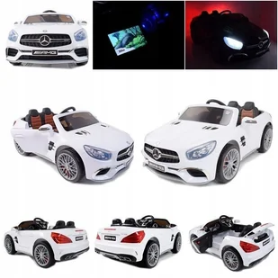 Super-Toys   MERCEDES SL65 AMG PILOT, WOLNY START, WALIZKA DO AKUMULATORA , MP4 /XMX602 XMX-602-CZARNY-PL - Pojazdy elektryczne dla dzieci - miniaturka - grafika 8
