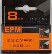 Zszywki - EPM PROFESSIONAL ZSZYWKI 1000SZT 6MM J-006 E-400-4106 [6703312] - miniaturka - grafika 1