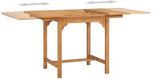 vidaXL 5-cz. zestaw mebli ogrodowych, lite drewno tekowe 3059595 - Meble ogrodowe - miniaturka - grafika 3