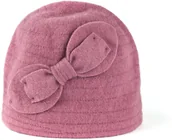 Czapki damskie - Art of Polo Czapka Wełniana kokarda - miniaturka - grafika 1