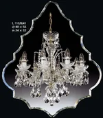 Lampy sufitowe - Elita bohemia Żyrandol kryształowy 8-ramienny - Bohemia L 110/8/41 - miniaturka - grafika 1