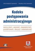 Prawo - ODDK -  Ośrodek Doradztwa i Doskonalenia Kadr Kodeks postępowania administracyjnego  wzory pism, wezwań, zawiadomień, postanowień, decyzji i zaświadczeń (z suplementem elektronicznym) - miniaturka - grafika 1