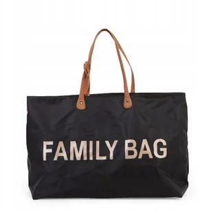Childhome Torba Family Bag Czarna - Torby i organizery dla mam - miniaturka - grafika 3
