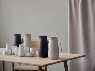 Stelton NORMAN FOSTER Termos Stołowy - Ciemnoszary 759-1 - Termosy - miniaturka - grafika 3