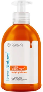 Barwa Siarkowa Mydło siarkowe antytrądzikowe w płynie 300ml 5902305005955 - Mydła - miniaturka - grafika 3