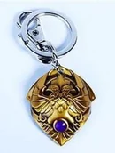 Gadżety dla graczy - WEBHIDDENBRAND Brelok Warhammer 40K Custodian Shoulderplate - miniaturka - grafika 1