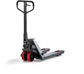 Wózki magazynowe - AJ Produkty Wózek paletowy, quick lift, 2500 kg, 810 mm, polyuretan, szary - miniaturka - grafika 1