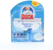 Środki do WC - Duck Fresh Discs Żelowy krążek do WC Marine 2 szt. - miniaturka - grafika 1