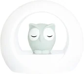 Projektory dla dzieci - Lampka nocna aktywowana dźwiękiem Zazu Lou Szara - miniaturka - grafika 1