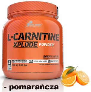 Olimp l-carnitine Xplode Powder 300g 50080 - Spalacze tłuszczu - miniaturka - grafika 2