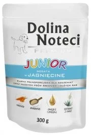 Dolina Noteci Premium Pies Junior Jagnięcina Saszetka 300G - Mokra karma dla psów - miniaturka - grafika 4