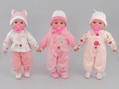 Lalki dla dziewczynek - Adar Lalka bobas 40cm z dźwiękiem 422391 - miniaturka - grafika 1