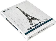 Puzzle - EWA Eco-Wood-Art EWA Eco-Wood-Art Tower EWA EcoWoodArt drewniane puzzle designerskie wielorezonowe puzzle z wieży, prezent, kuchnia, wystrój wnętrza, czarny Tower - miniaturka - grafika 1