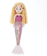 Lalki dla dziewczynek - Mermaid Sea Sparkles Aurora  syrenka Nixe lalka materiałowa dziewczęca lalka plusz 13346 - miniaturka - grafika 1