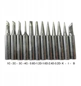 Akcesoria do lutowania - Grot 12SZT Stacja Lutownicza Yihua Wep Smd Led LCD - miniaturka - grafika 1