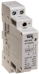 Kanlux Stycznik KMC 20A 230V 2Z k_23240 - Sterowniki i przekaźniki - miniaturka - grafika 2
