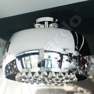 Lampy sufitowe - Azzardo plafon Burn 2 6xG9 chromowany AZ0700 ŻARÓWKA/ŻARÓWKI LED GRATIS PYTAJ O RABAT! - miniaturka - grafika 1