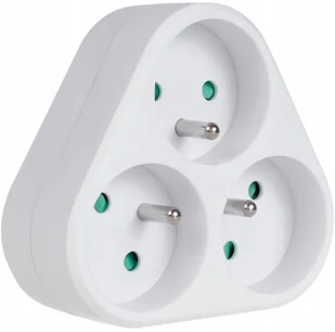 Maclean Gniazdko prądowe x3 z uziemieniem MCE214 - Przedłużacze i rozgałęźniki - miniaturka - grafika 8