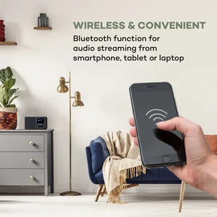 Auna Commuter Czarny - Radia - miniaturka - grafika 3