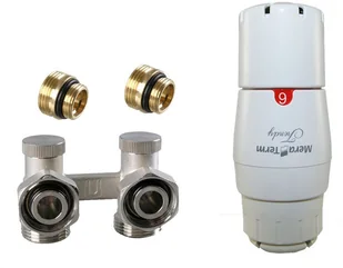 Vario Term Zestaw zaworów Premium Trendy, Typ zaworu: Kątowy, Mocowanie głowicy: Standard RA-N, Nyple redukcyjne: Z nyplami redukcyjnymi 3/4'' / 1/2 '' PRNYGS07306C/FK - Akcesoria grzewcze Vario Term Zestaw zaworów Premium Trendy, Typ zaworu: Kątowy, Mocowanie głowicy: Standard RA-N, Nyple redukcyjne: Z nyplami redukcyjnymi 3/4'' / 1/2 '' PRNYGS07306C/FK - Akcesoria grzewcze - miniaturka - grafika 1