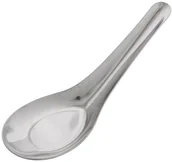 Łyżki - Zebra satien  tajski łyżki do zupy, ze stali nierdzewnej, 12 sztuki 100000 - miniaturka - grafika 1