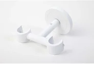 Karnisze - Mardom Karnisz FUSION wspornik podwójny sufitowy biały mat - miniaturka - grafika 1