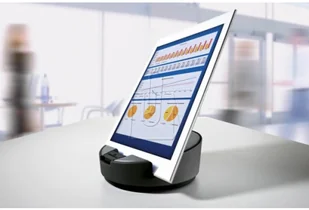 Durable Podstawka do tabletu Varicolor grafitowa 7611-58 - Podnóżki, podpórki, podkładki - miniaturka - grafika 2