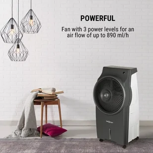 Wentylator OneConcept OneConcept Kingcool klimatyzator wentylator schładzacz powietrza jonizator szary ACO3-Kingcool-B - Wentylatory - miniaturka - grafika 3