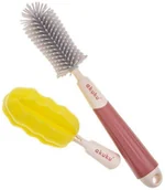 Akcesoria do karmienia - Akuku Szczotka sil. z wym. końcówką benbaby-72880-0 - miniaturka - grafika 1