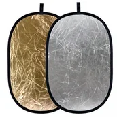 Blendy fotograficzne - joyart JOYART blenda składana 2w1 złoto-srebrna 120x180cm - miniaturka - grafika 1