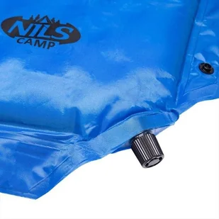 CAMP NILS NC4001 NIEBIESKA 190x63x3.8 CM MATA SAMOPOMPUJĄCA Z PODUSZKĄ NILS 5907695546200 - Karimaty - miniaturka - grafika 6