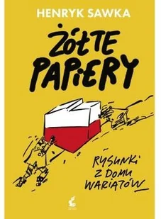 Henryk Sawka Żółte papiery Rysunki z domu wariatów - Komiksy dla młodzieży - miniaturka - grafika 2