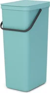 Kosze na śmieci - Brabantia Kosz do segregacji odpadów Sort & Go 40 l miętowy 251085 - miniaturka - grafika 1
