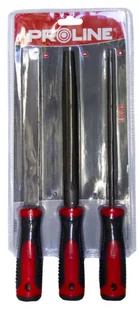 PROLINE Zestaw pilników ślusarskich 3szt. 032255 - Zestawy narzędziowe - miniaturka - grafika 3
