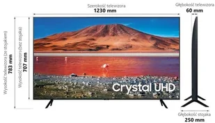 Telewizor Samsung UE55TU7022K - Telewizory - miniaturka - grafika 2