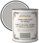 Farby do metalu - Rust-Oleum Farba kredowa do mebli Rust-Oleum szary krzemień 0 125 l R0070030X5 - miniaturka - grafika 1