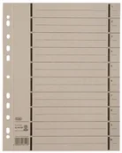 Przekładki do segregatorów - Elba 06456bl kartki z perforacją, opatrzony numerem 1  10, linia nadrukiem izolacyjne, część do zdalnie karton, 100 sztuk, niebieski, szary 06 456 GR - miniaturka - grafika 1