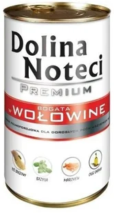 Dolina Noteci PREMIUM bogata w wołowinę 400g - Mokra karma dla psów - miniaturka - grafika 2